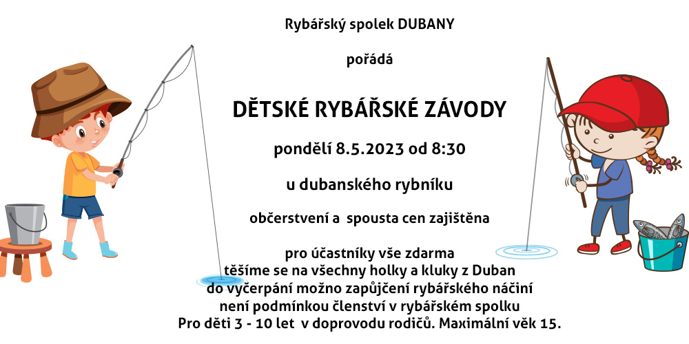 Dětské rybářské závody