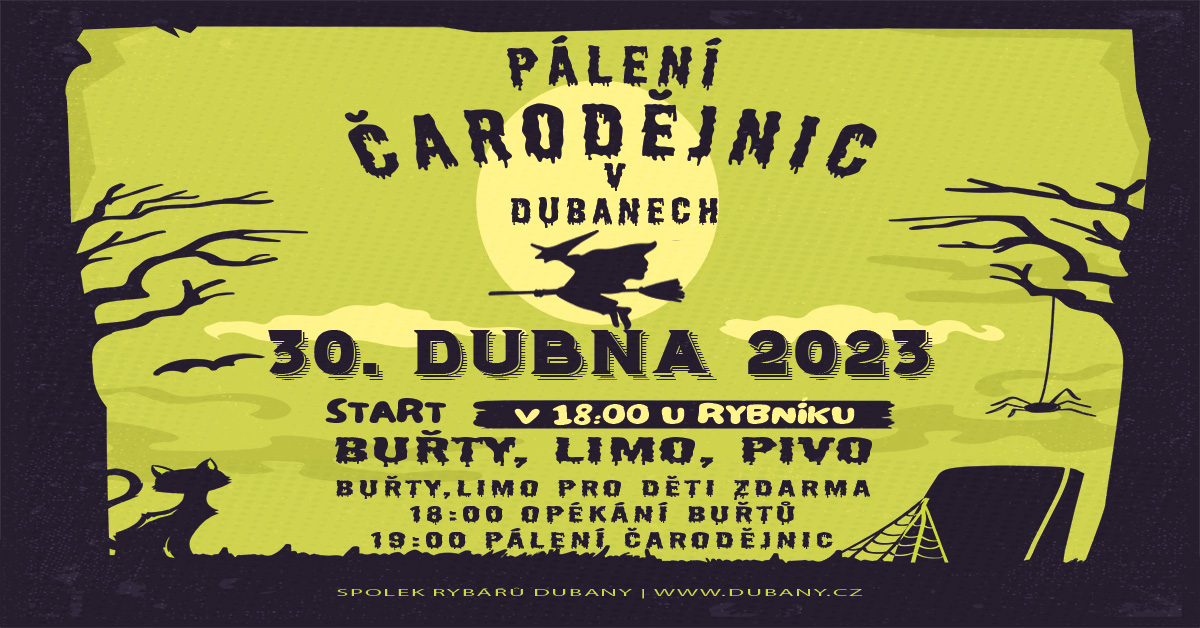 Pálení čarodějnic v Dubanech